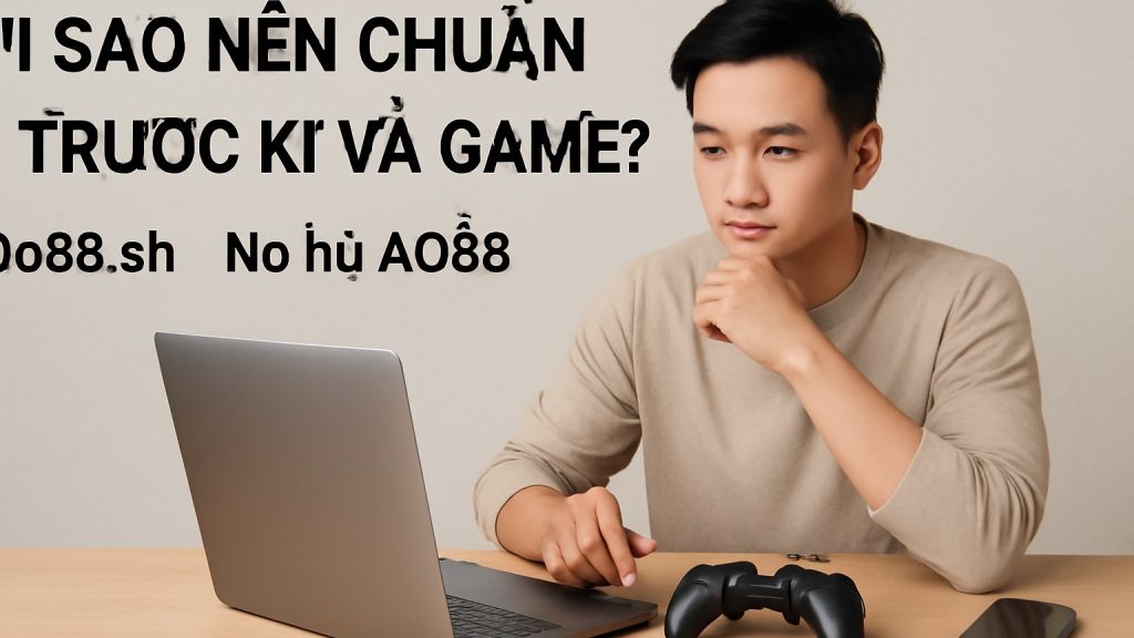 Vì sao nên chuẩn bị trước khi vào game? Minh họa: Vì sao nên chuẩn bị trước khi vào game?