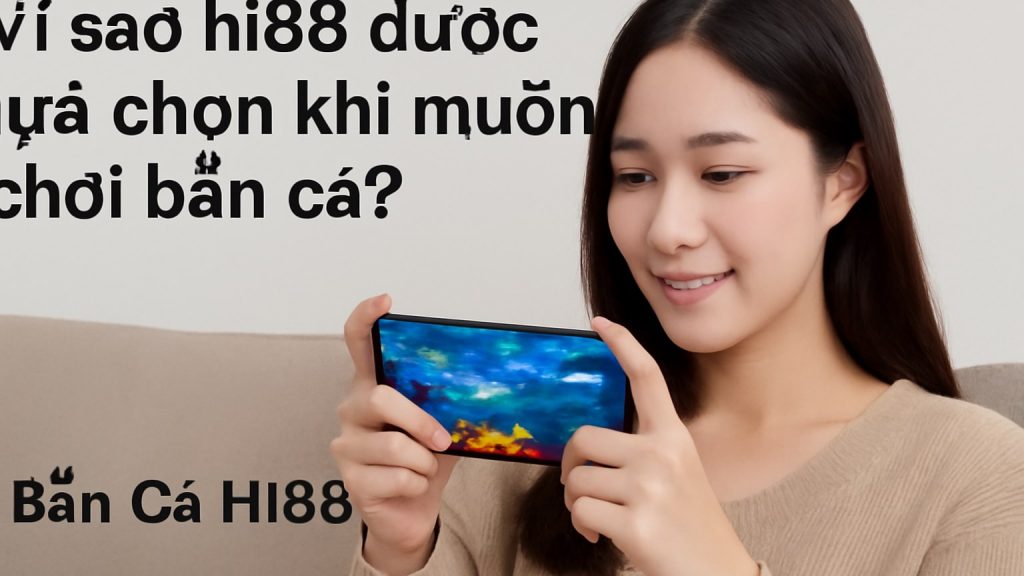 Vì sao hi88 được lựa chọn khi muốn chơi bắn cá? Minh họa: Vì sao hi88 được lựa chọn khi muốn chơi bắn cá?